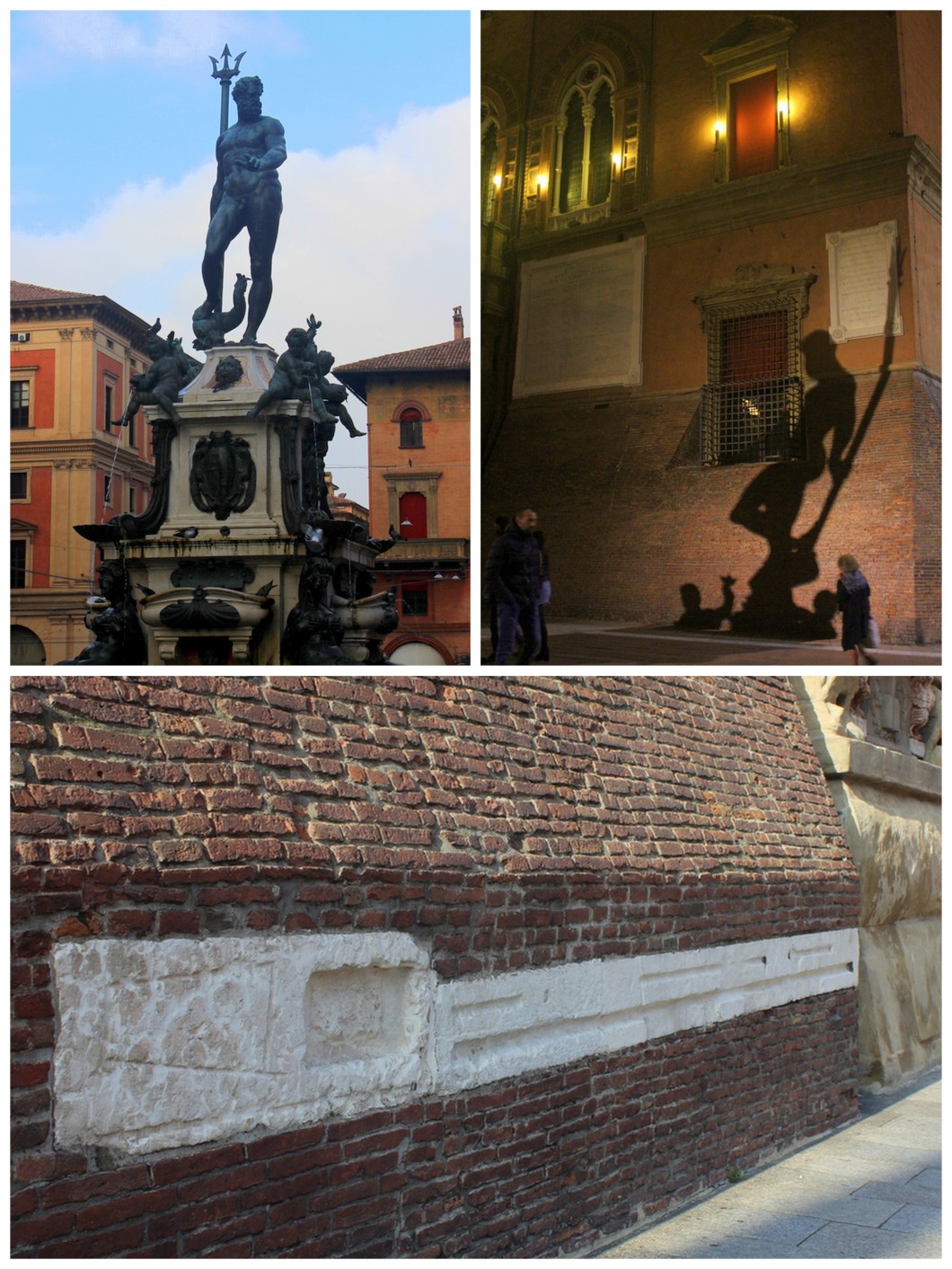 Italy Bologna Neptune Square Piazza Fountain.jpg